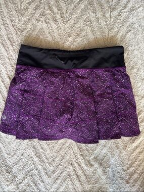 Lululemon Purple and Black Skirt 4